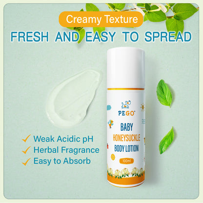 Free Shipping prickly heat cream for baby  baby heat rash cream for body face Honeysuckle BABY REFRESHING LOTION POWDER