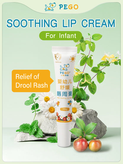 Baby Saliva Rash Cream Baby Lip Red Skin Soothing Cream Solves Lip Red Skin Problems Caused by Baby Drooling