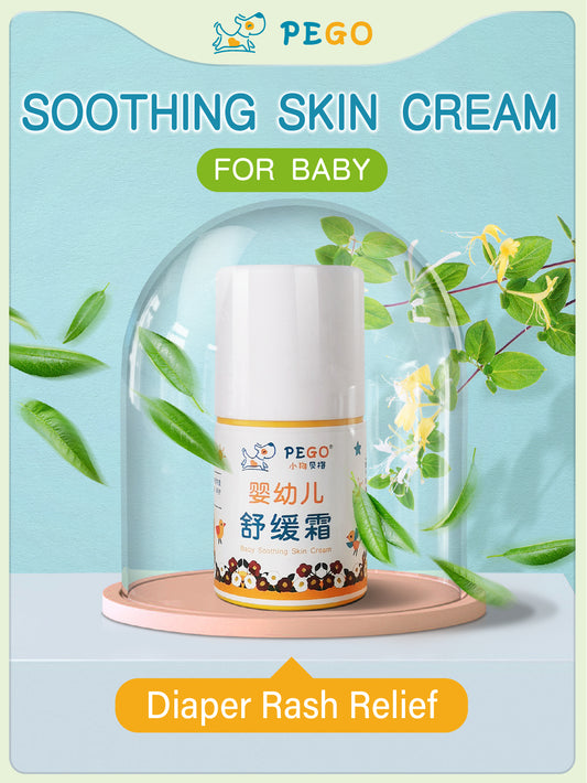 Baby Soothing Cream Soothing Red Skin, Mosquito Bites, and Itching Relief Cream for Infants Drowning Necks, Arms, and Thighs