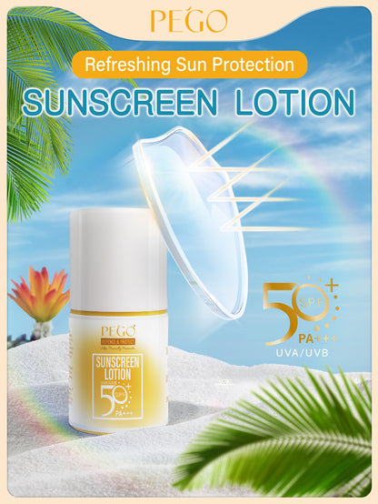 Sunscreen SPF 50 Invisible, Broad Spectrum Face Sunscreen Weightless, Scentless, and Oil Free - For All Skin Types and Skin Tones